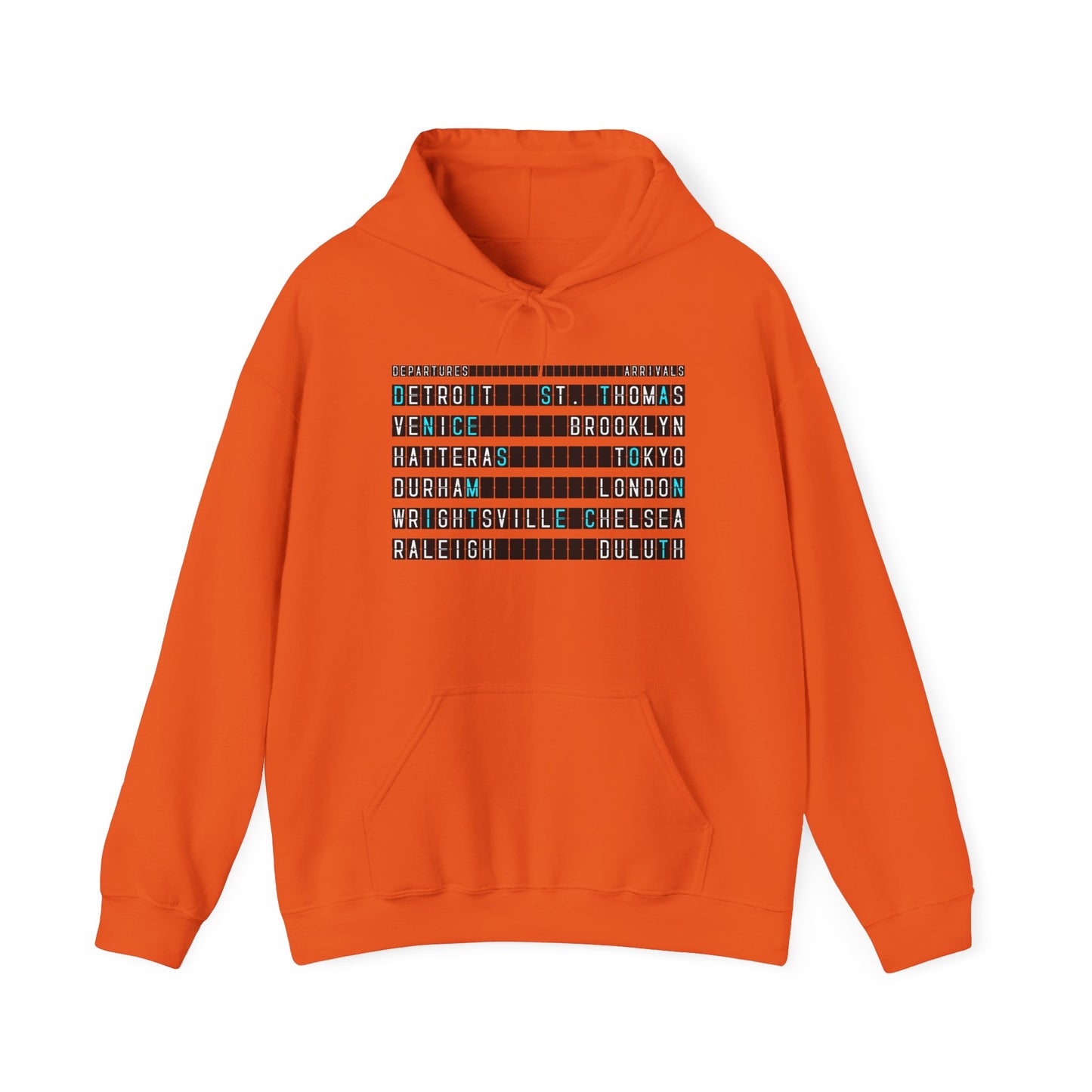 SOMNITECT Distance - Departures and Arrivals Unisex Hoodie