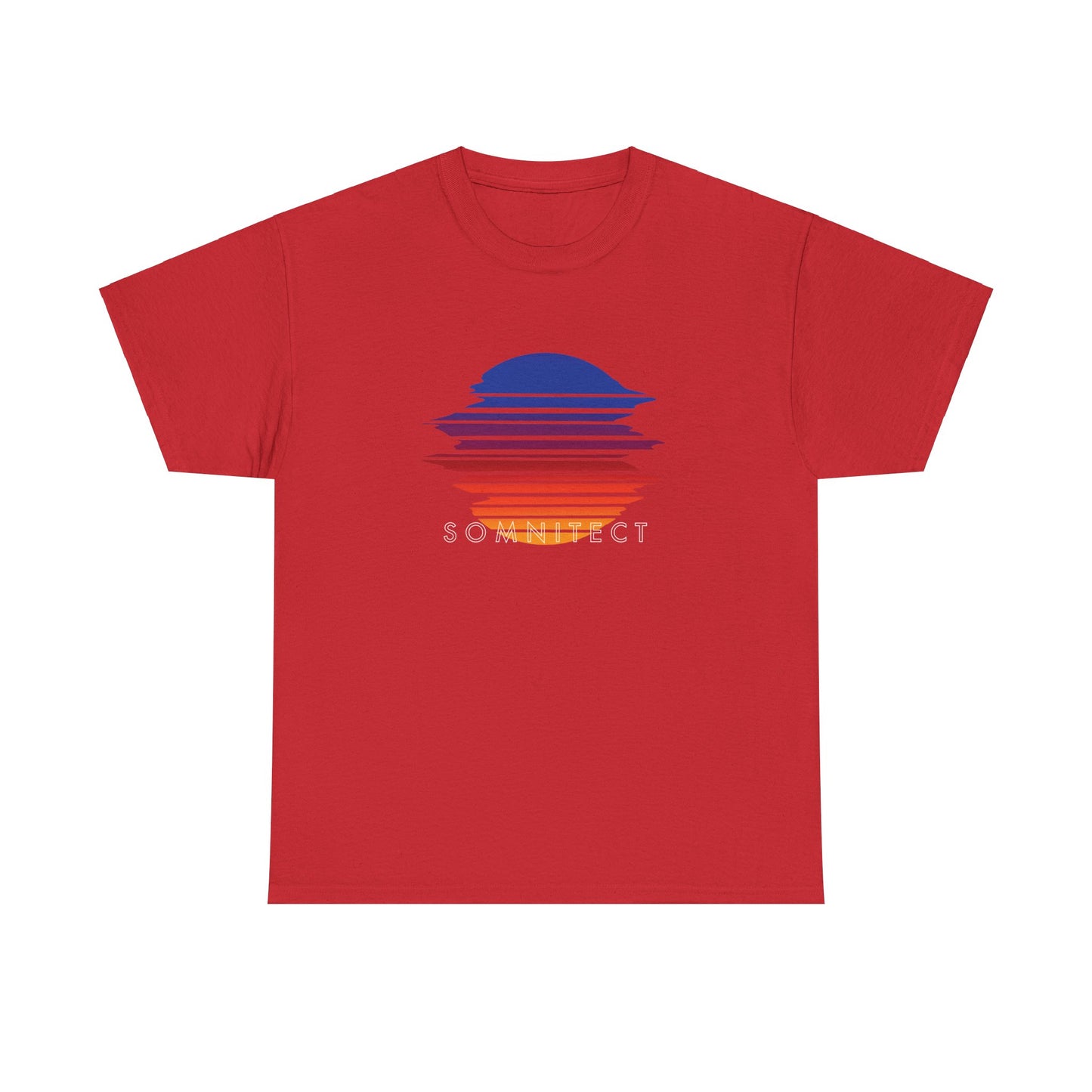 SOMNITECT Vaporwave Crew Neck T-Shirt