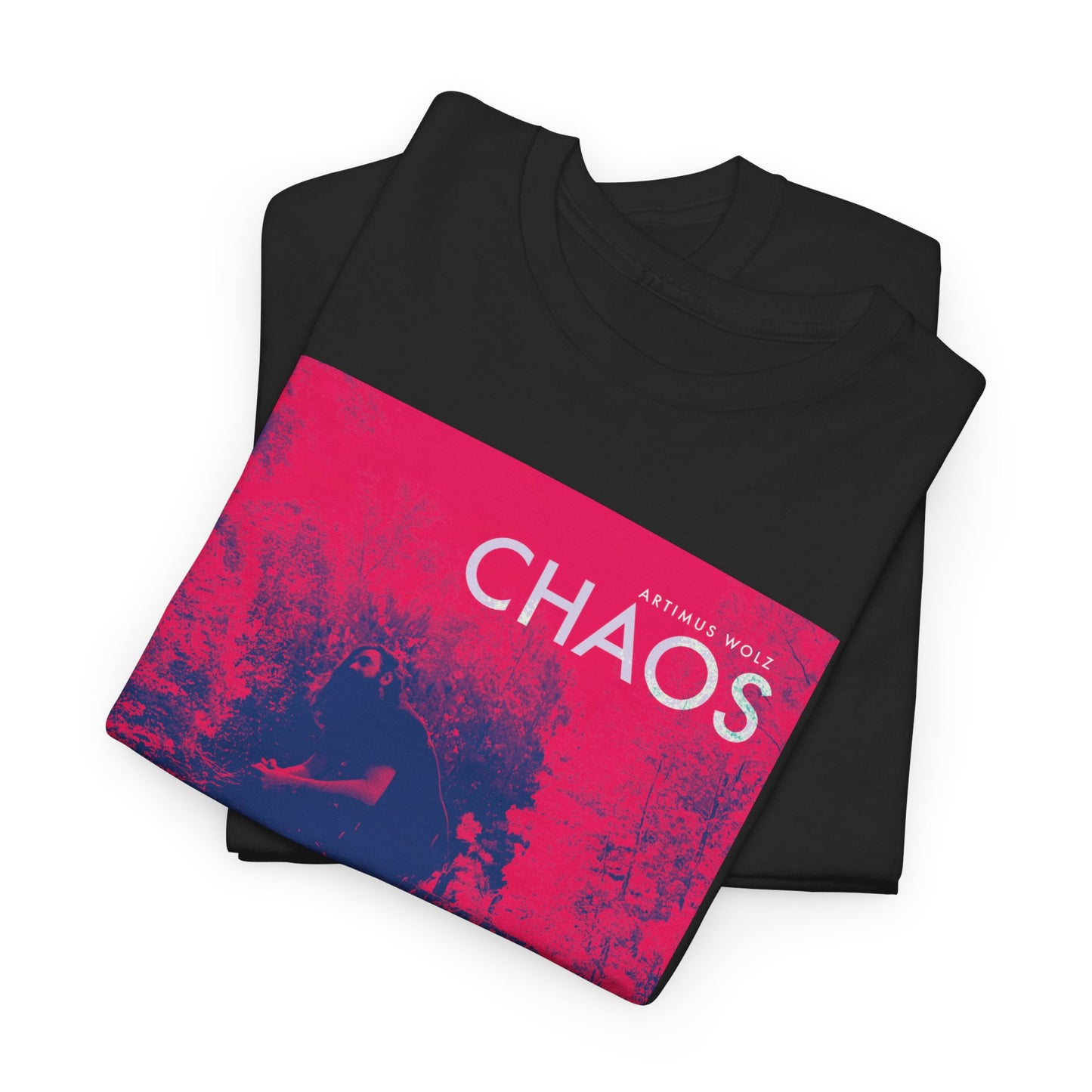 Chaos Album Art Crew Neck T-Shirt