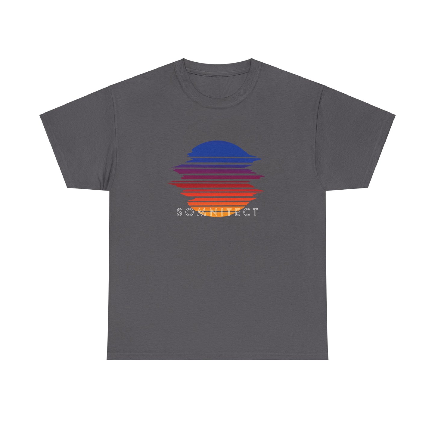 SOMNITECT Vaporwave Crew Neck T-Shirt