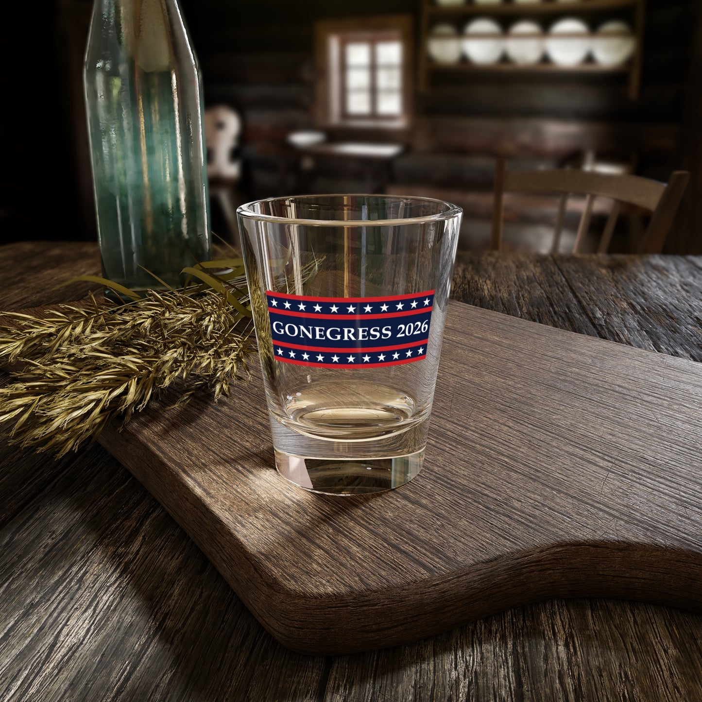 Artimus Wolz Gonegress Shot Glass