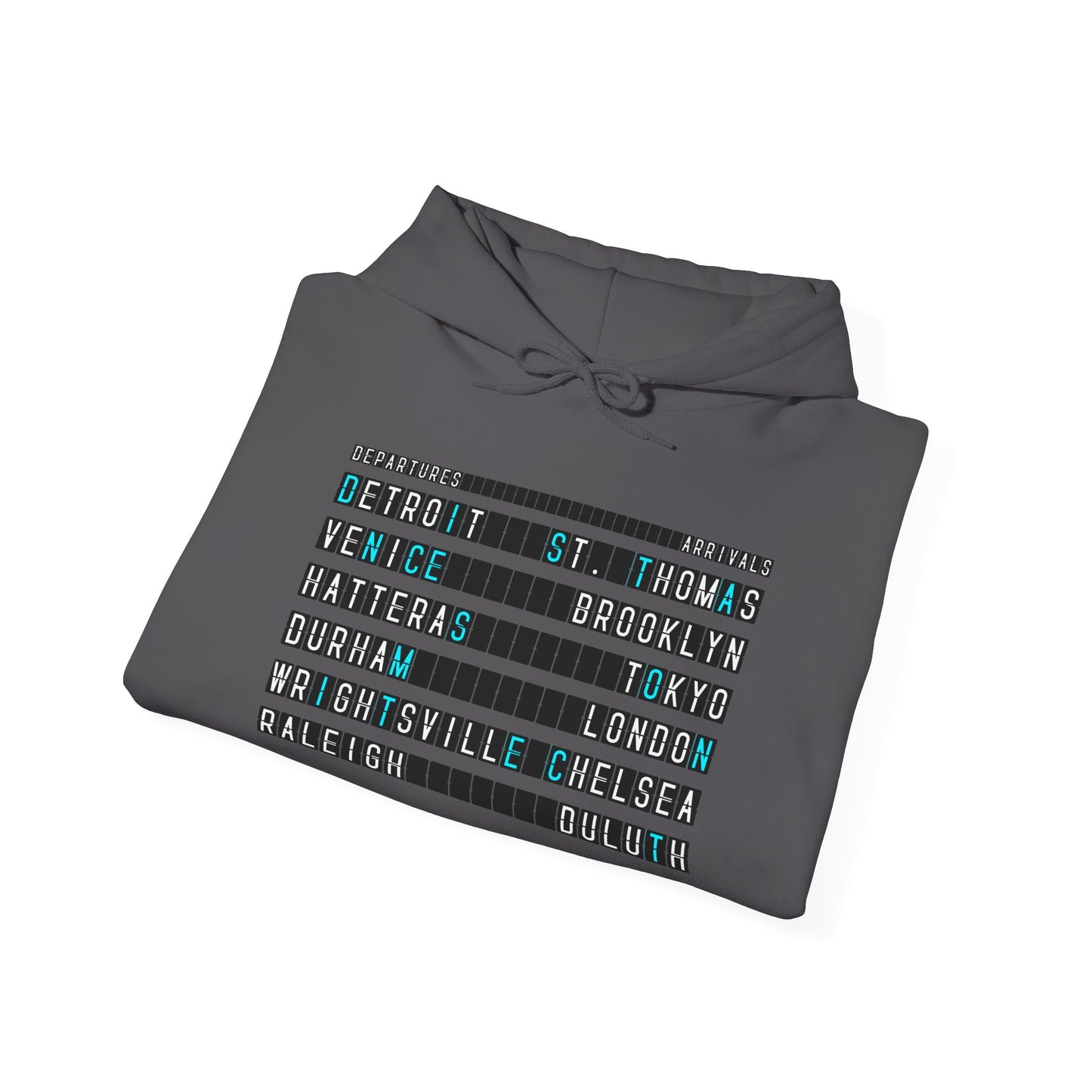 SOMNITECT Distance - Departures and Arrivals Unisex Hoodie
