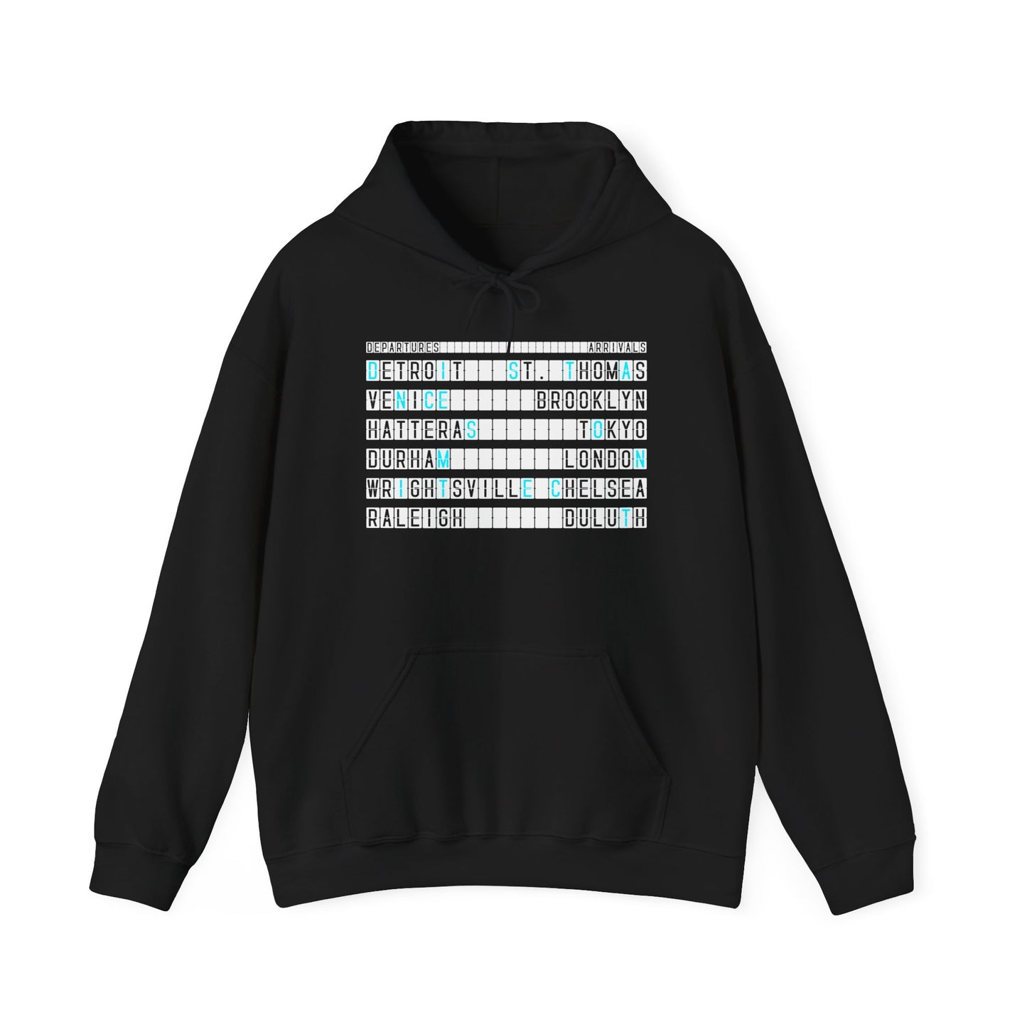 SOMNITECT Distance - Departures and Arrivals Unisex Hoodie