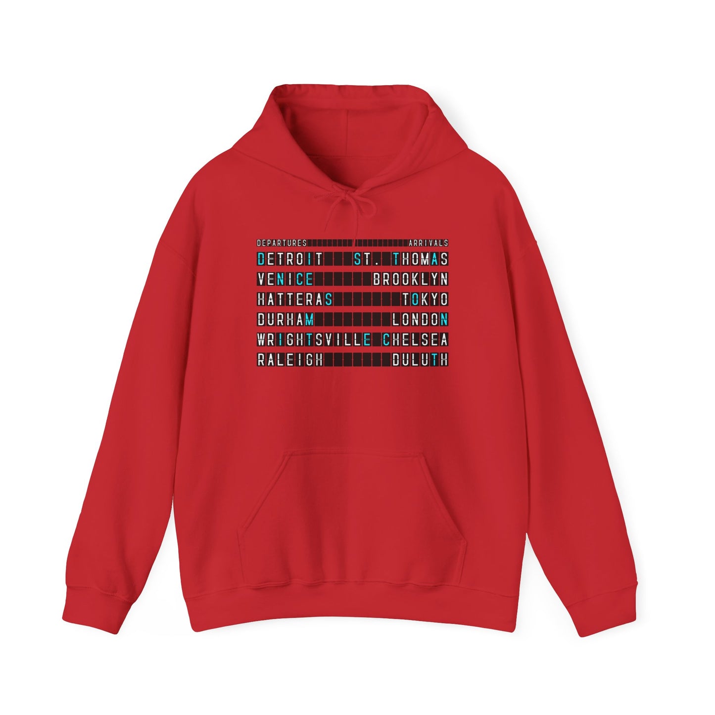 SOMNITECT Distance - Departures and Arrivals Unisex Hoodie