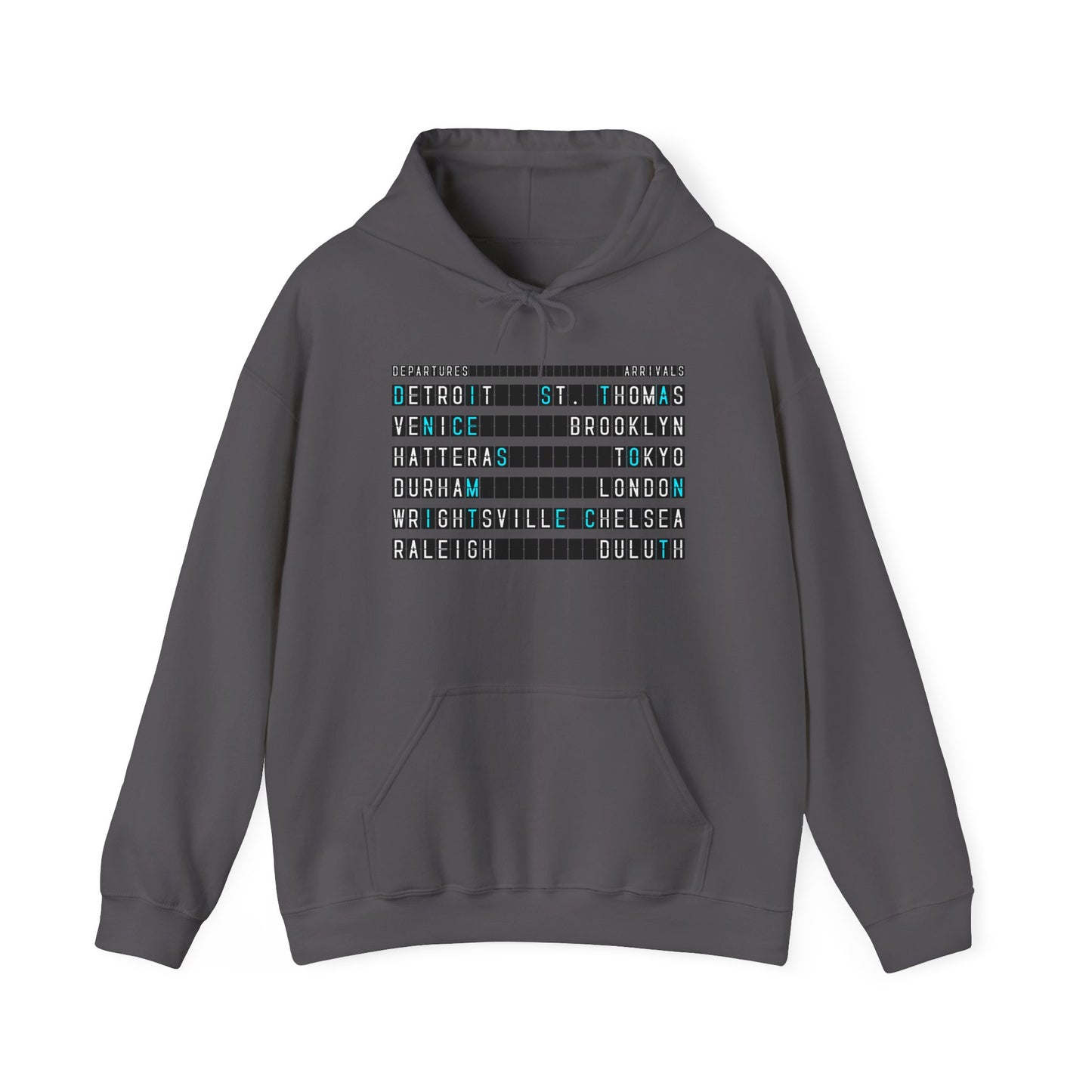 SOMNITECT Distance - Departures and Arrivals Unisex Hoodie