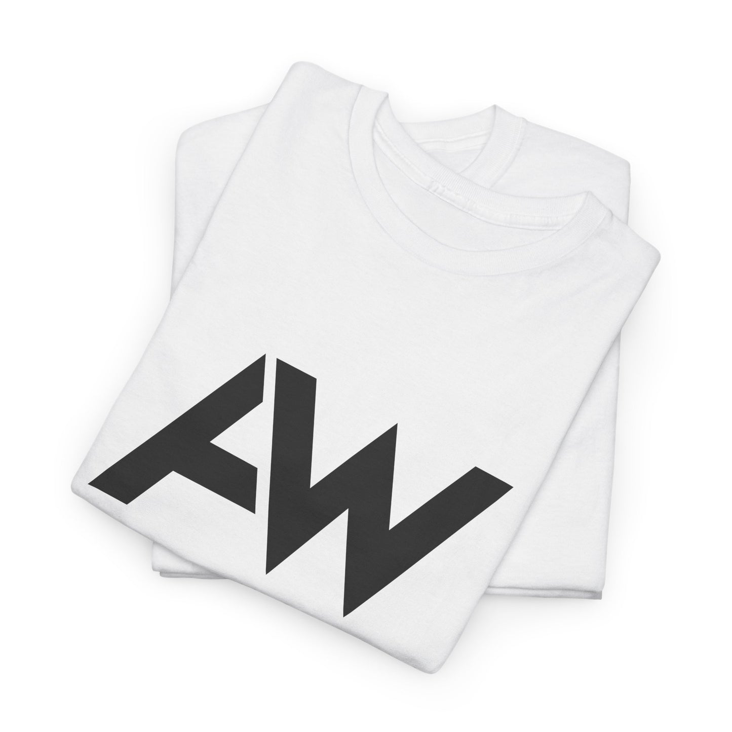 AW Black Logo Crew Neck T-Shirt