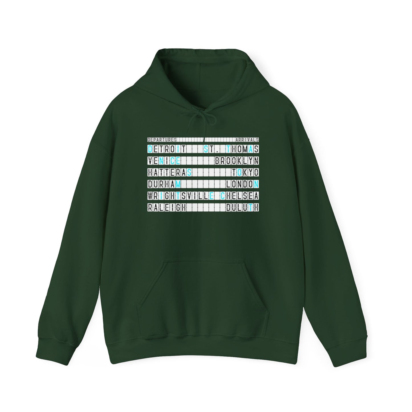 SOMNITECT Distance - Departures and Arrivals Unisex Hoodie