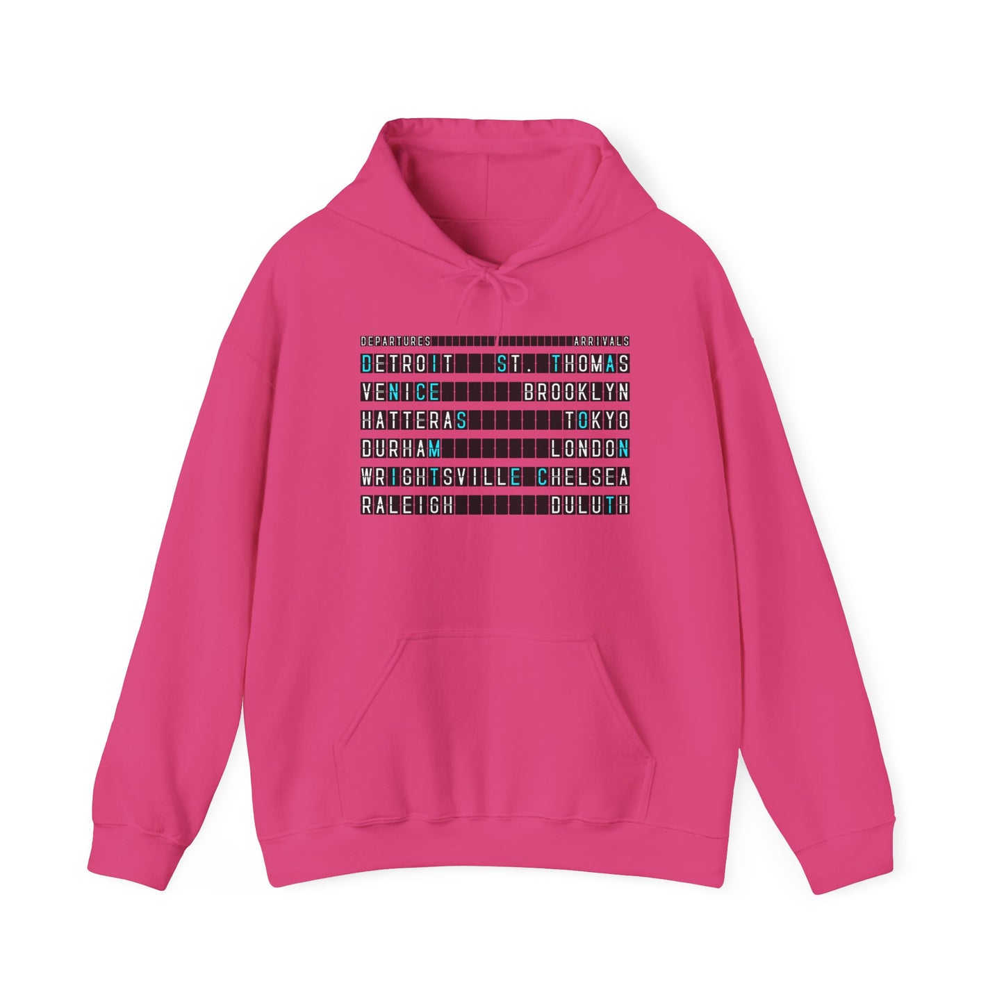 SOMNITECT Distance - Departures and Arrivals Unisex Hoodie