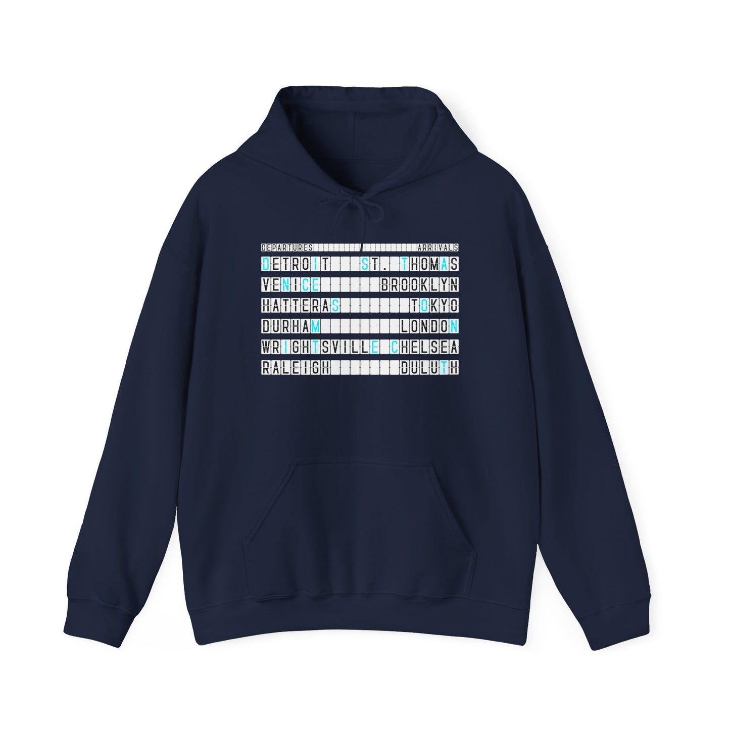 SOMNITECT Distance - Departures and Arrivals Unisex Hoodie