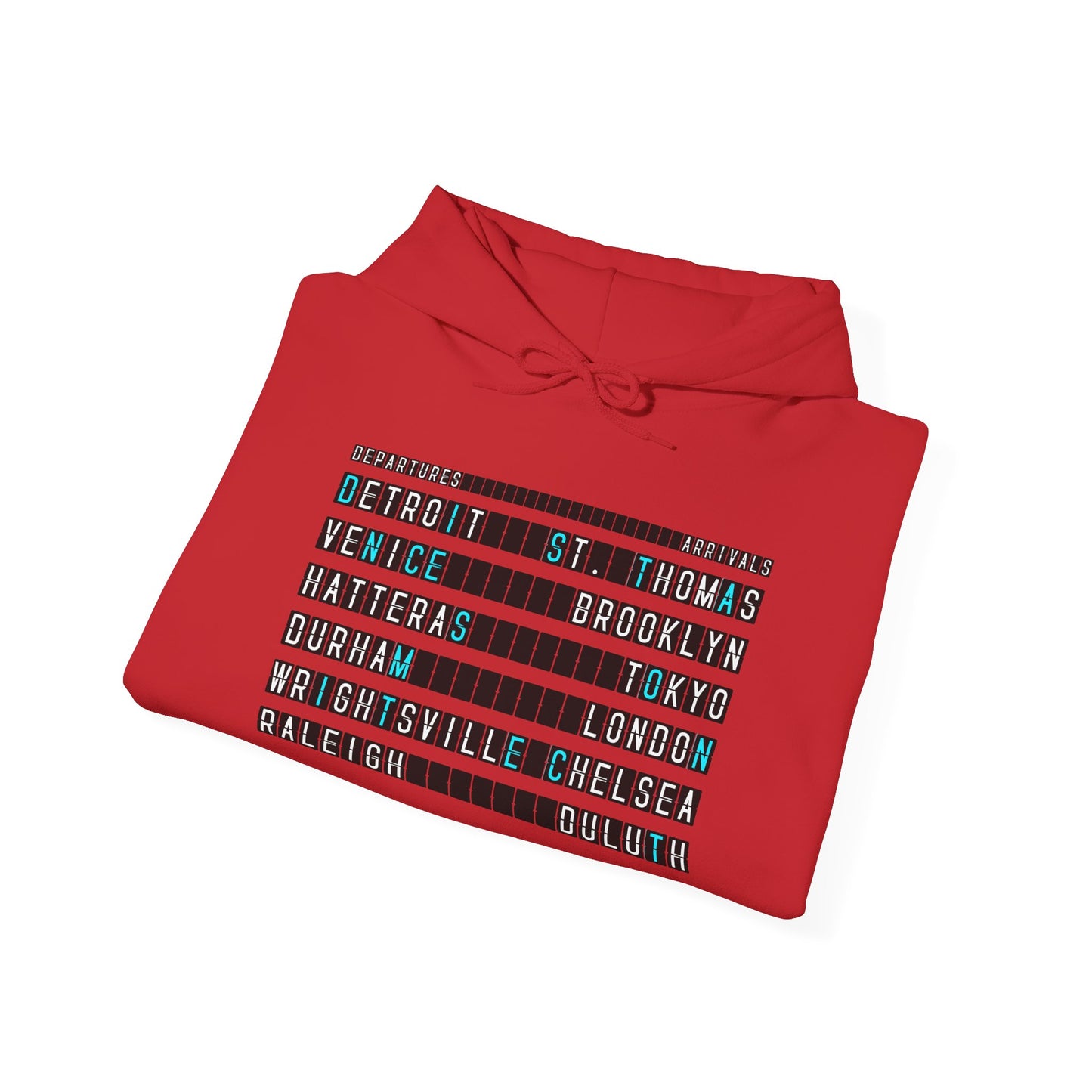 SOMNITECT Distance - Departures and Arrivals Unisex Hoodie