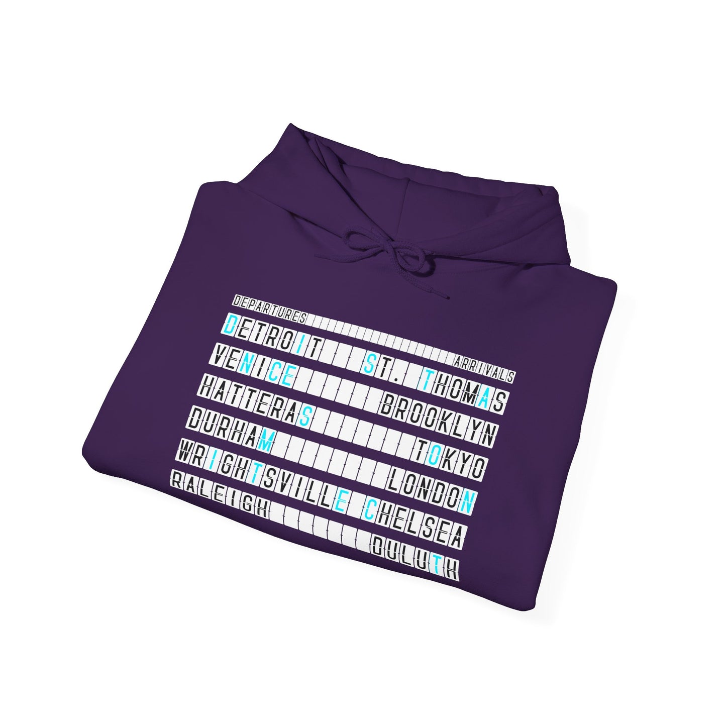 SOMNITECT Distance - Departures and Arrivals Unisex Hoodie