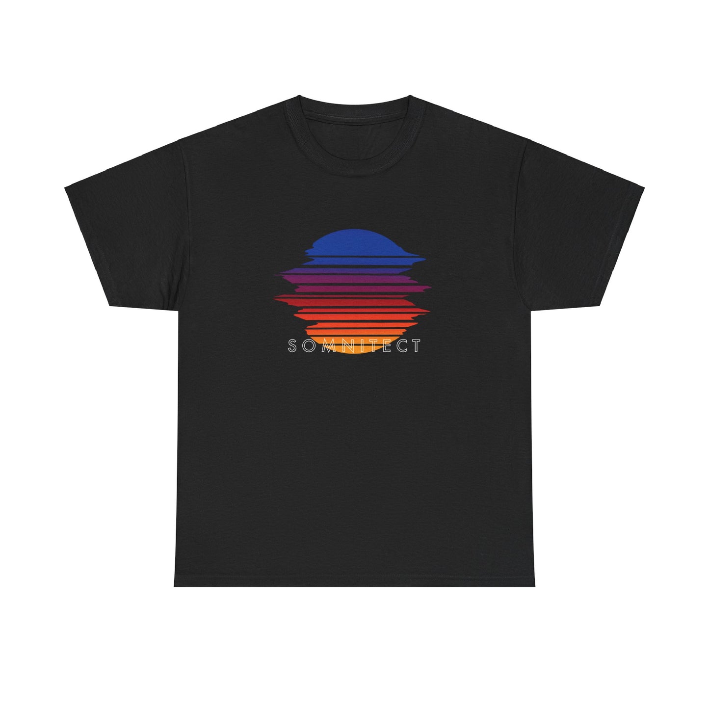 SOMNITECT Vaporwave Crew Neck T-Shirt