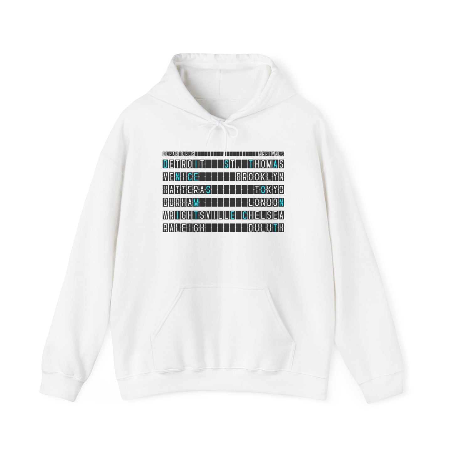 SOMNITECT Distance - Departures and Arrivals Unisex Hoodie