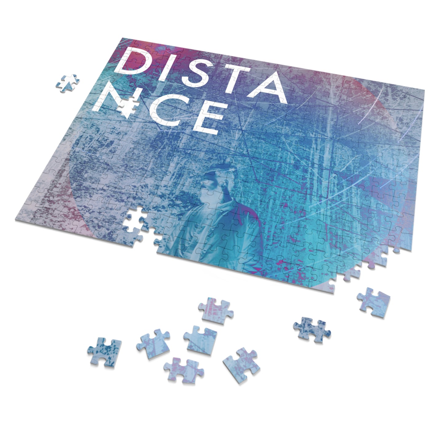 SOMNITECT Distance Jigsaw Puzzle with Tin
