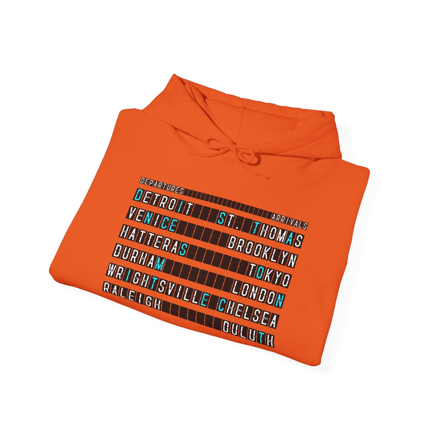SOMNITECT Distance - Departures and Arrivals Unisex Hoodie