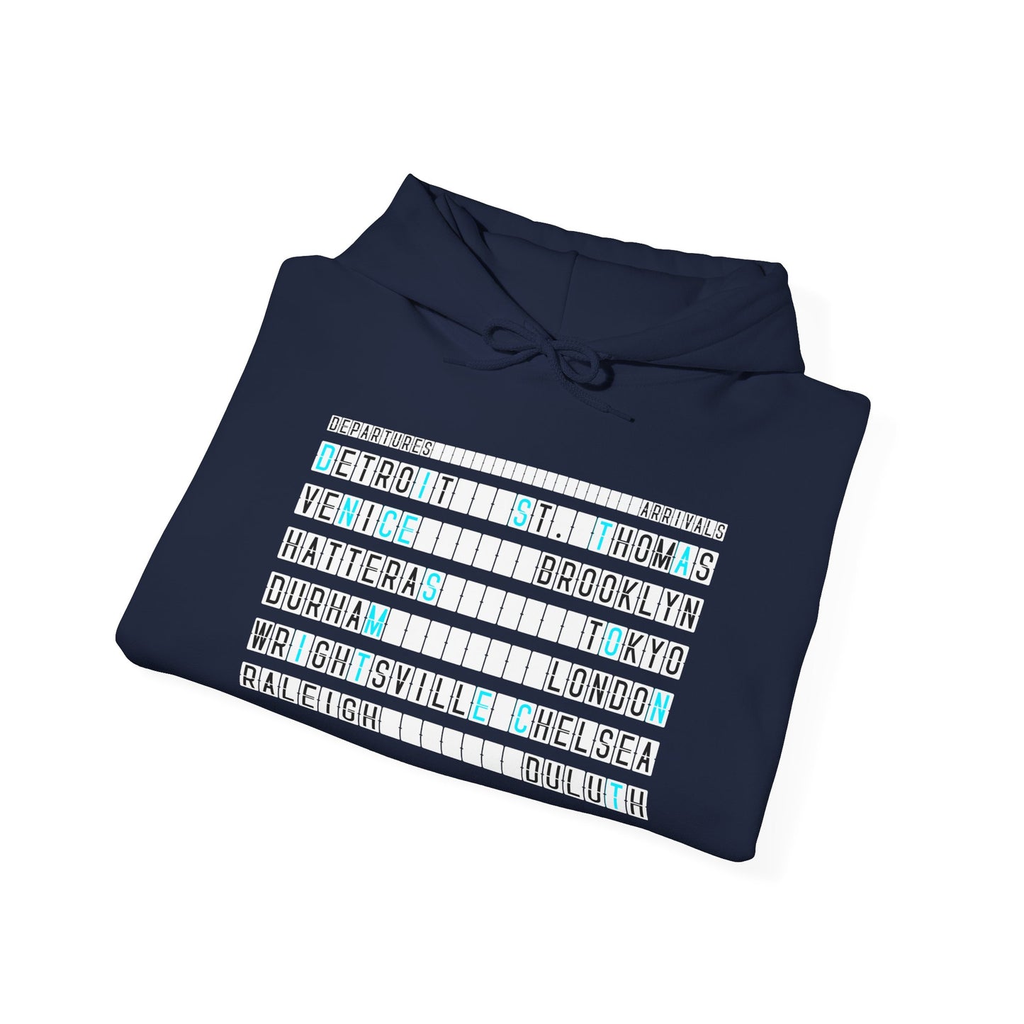 SOMNITECT Distance - Departures and Arrivals Unisex Hoodie