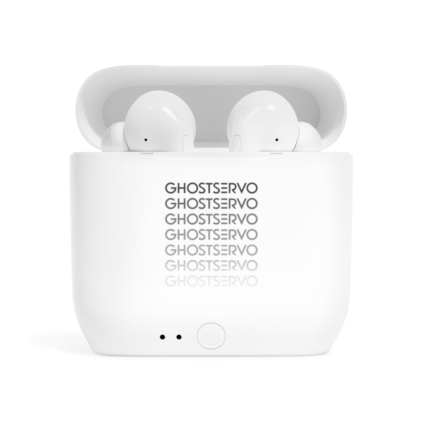Ghost Servo Gray Ombre Fade Essos Wireless Earbuds