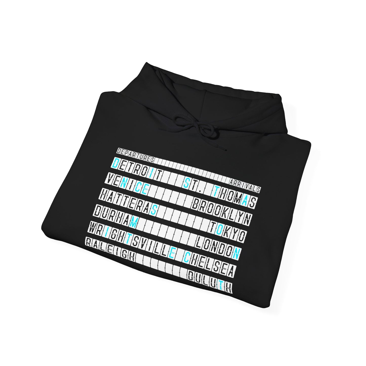 SOMNITECT Distance - Departures and Arrivals Unisex Hoodie