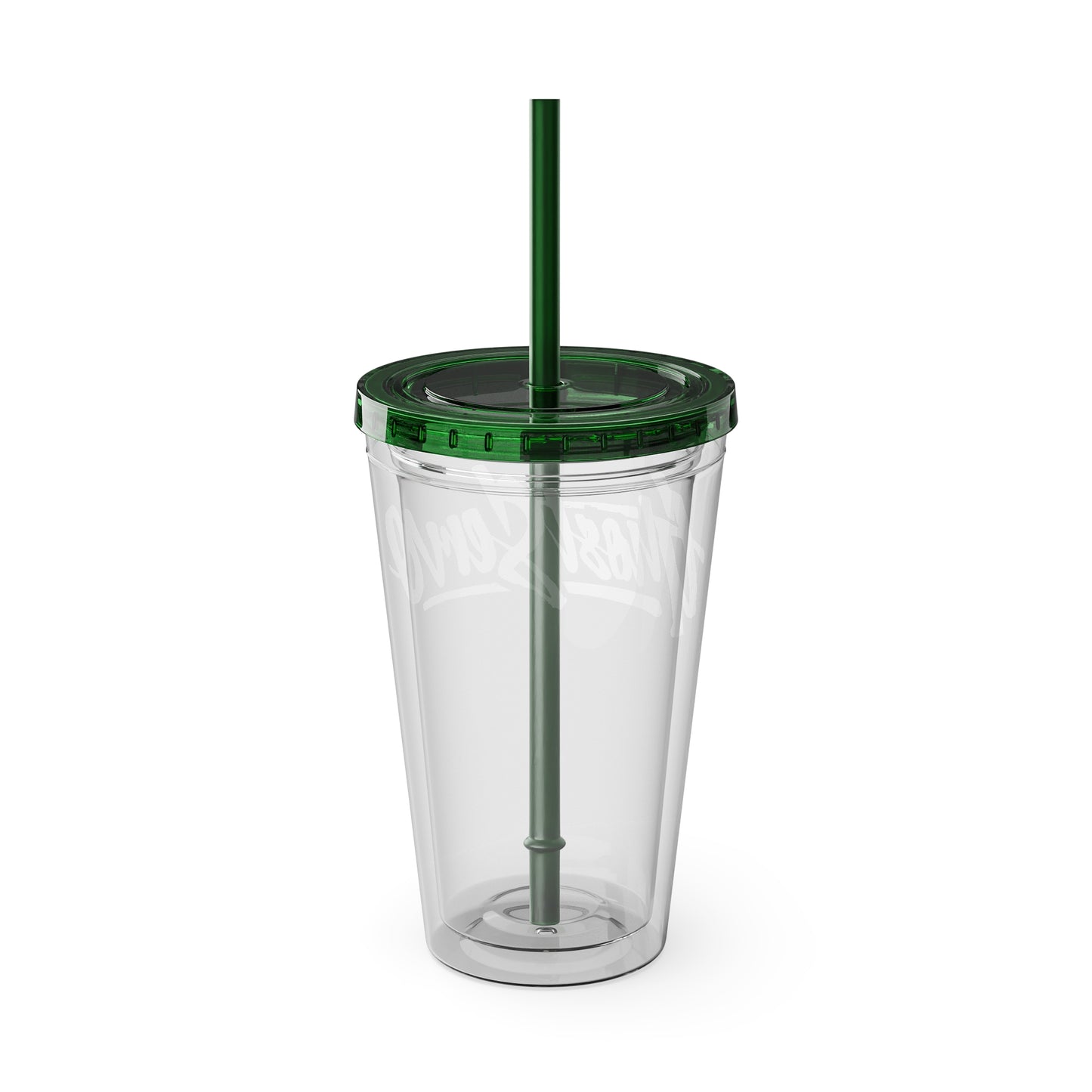 Ghost Servo Tumbler with Straw, 16oz