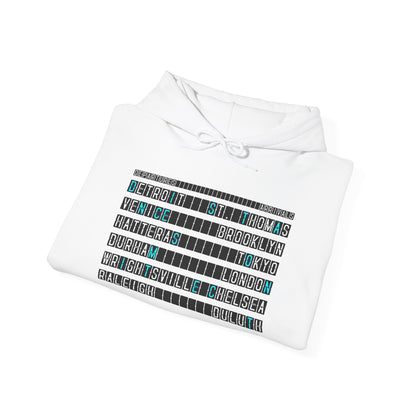 SOMNITECT Distance - Departures and Arrivals Unisex Hoodie
