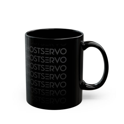 Ghost Servo Black Ombre Mug