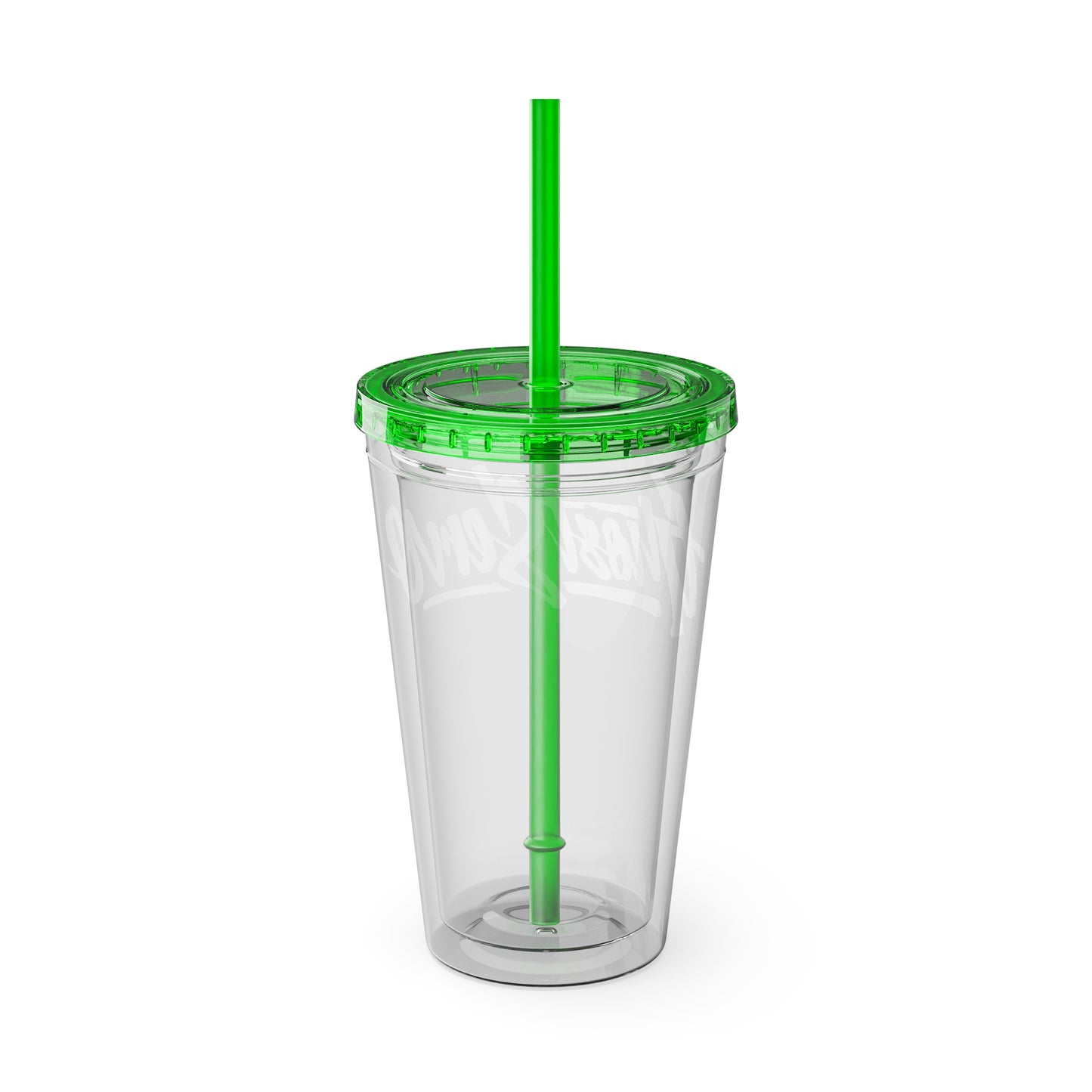 Ghost Servo Tumbler with Straw, 16oz