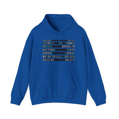 SOMNITECT Distance - Departures and Arrivals Unisex Hoodie