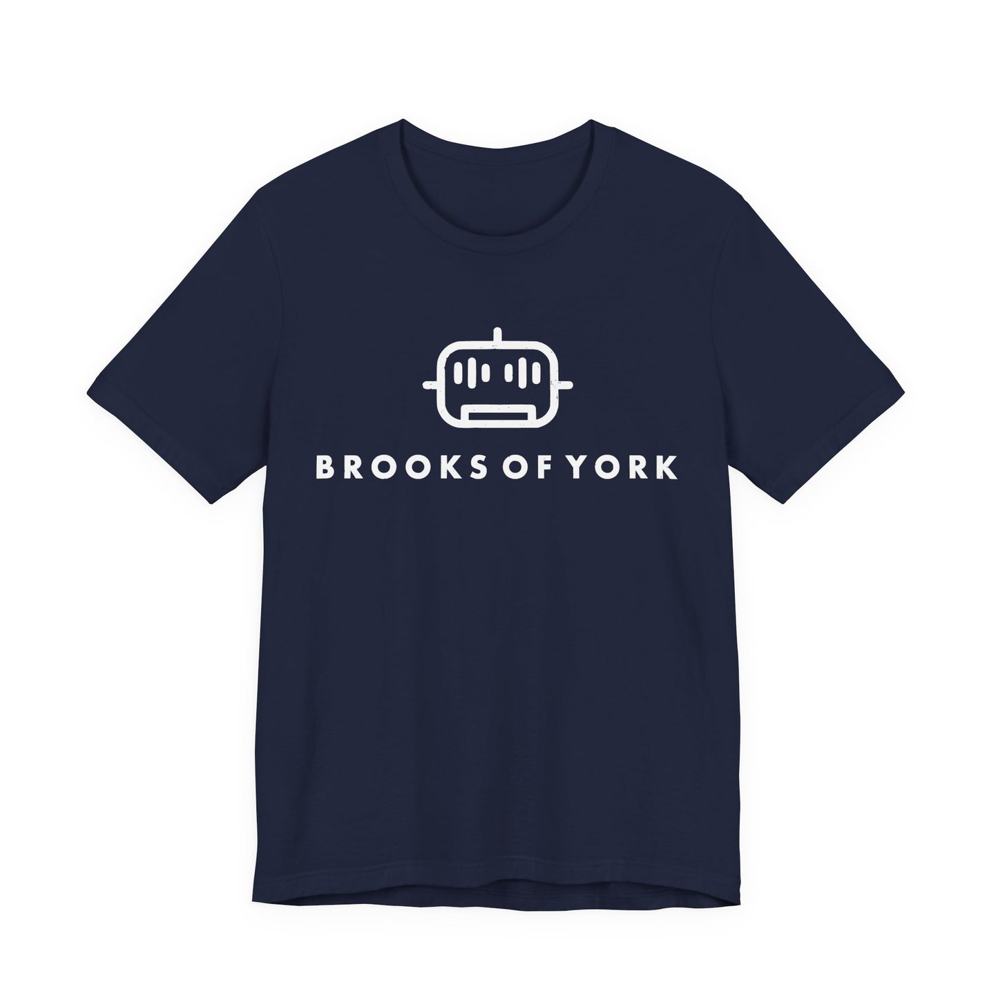 BrooksOfYork Robot Logo Unisex T-Shirt
