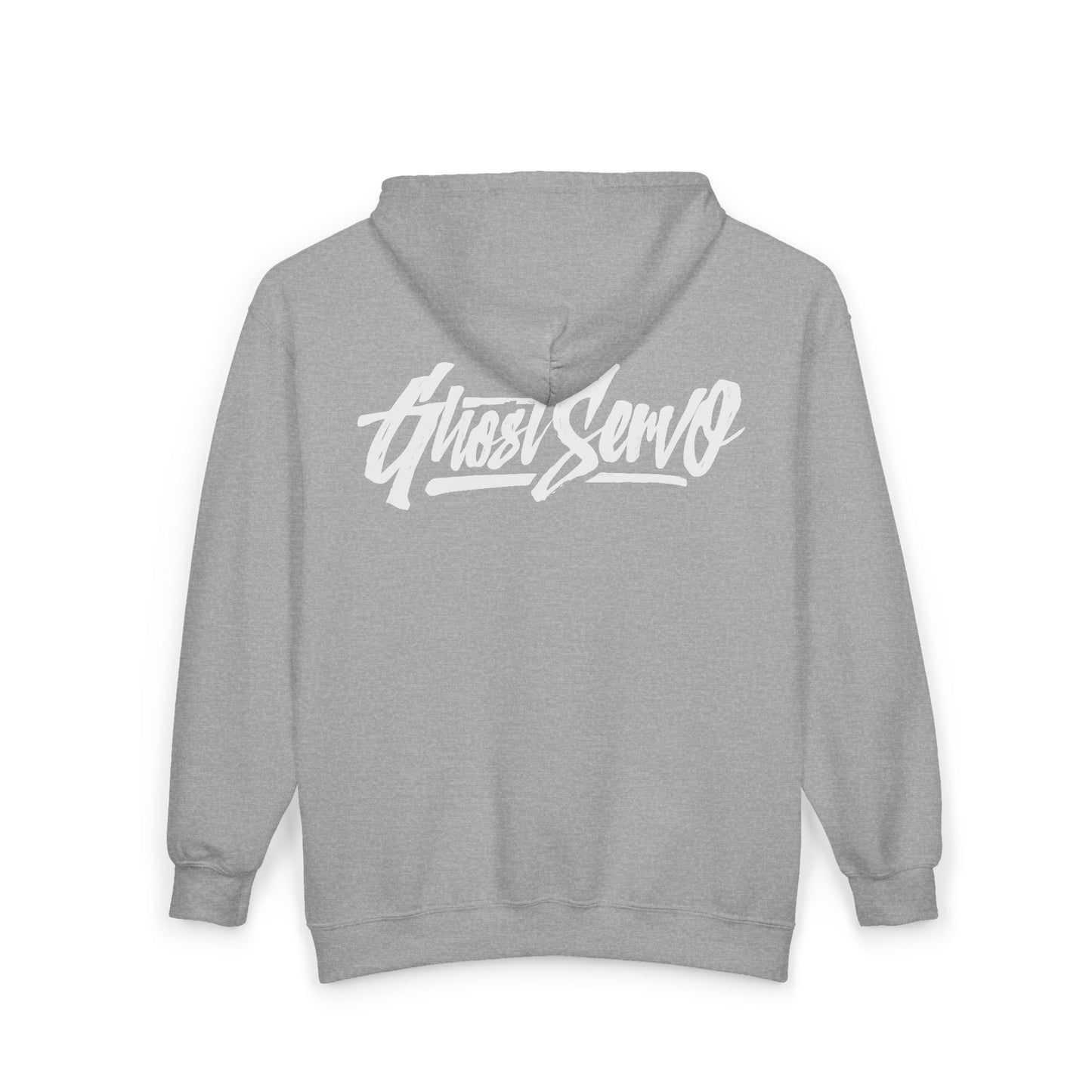 Ghost Servo V2 Zip Up Double-Sided Hoodie