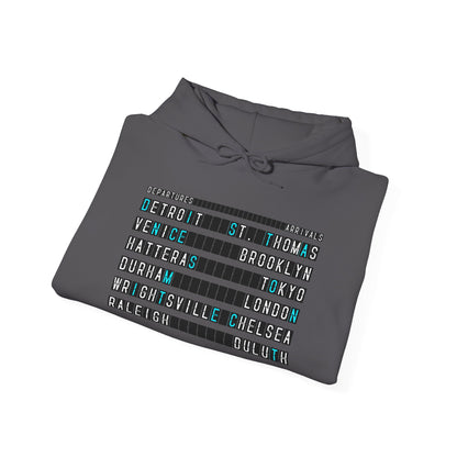 SOMNITECT Distance - Departures and Arrivals Unisex Hoodie