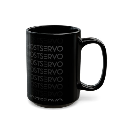 Ghost Servo Black Ombre Mug