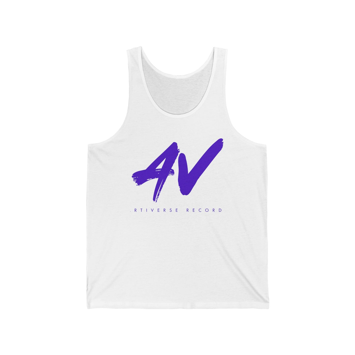 Artiverse Records AV Logo Unisex Tank Top (Purple Logo)