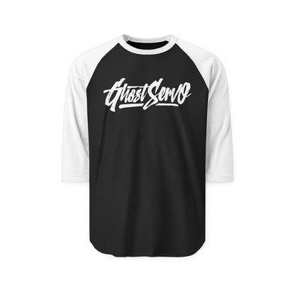 Ghost Servo V2 Raglan Black or White Logo