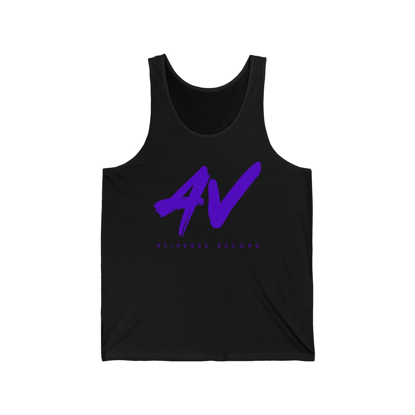 Artiverse Records AV Logo Unisex Tank Top (Purple Logo)