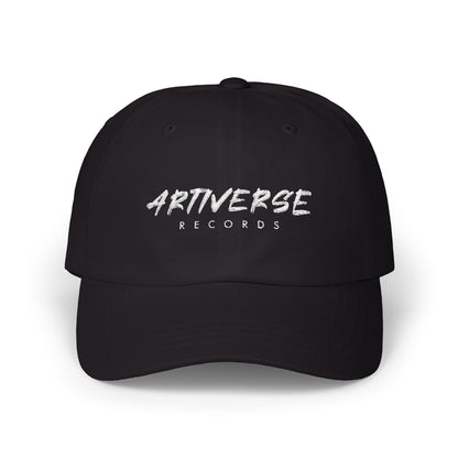 Artiverse Records Classic Cap (Black w/ White Logo)