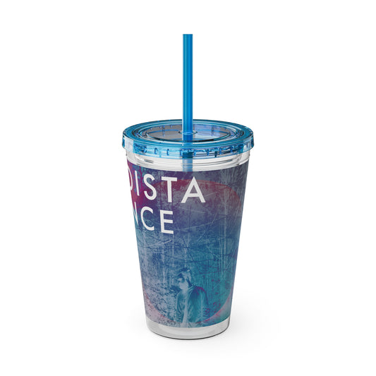 SOMNITECT Distance Tumbler with Straw, 16oz