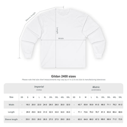 Artiverse Records Unisex Long Sleeve T-Shirt (Black/White Logo)
