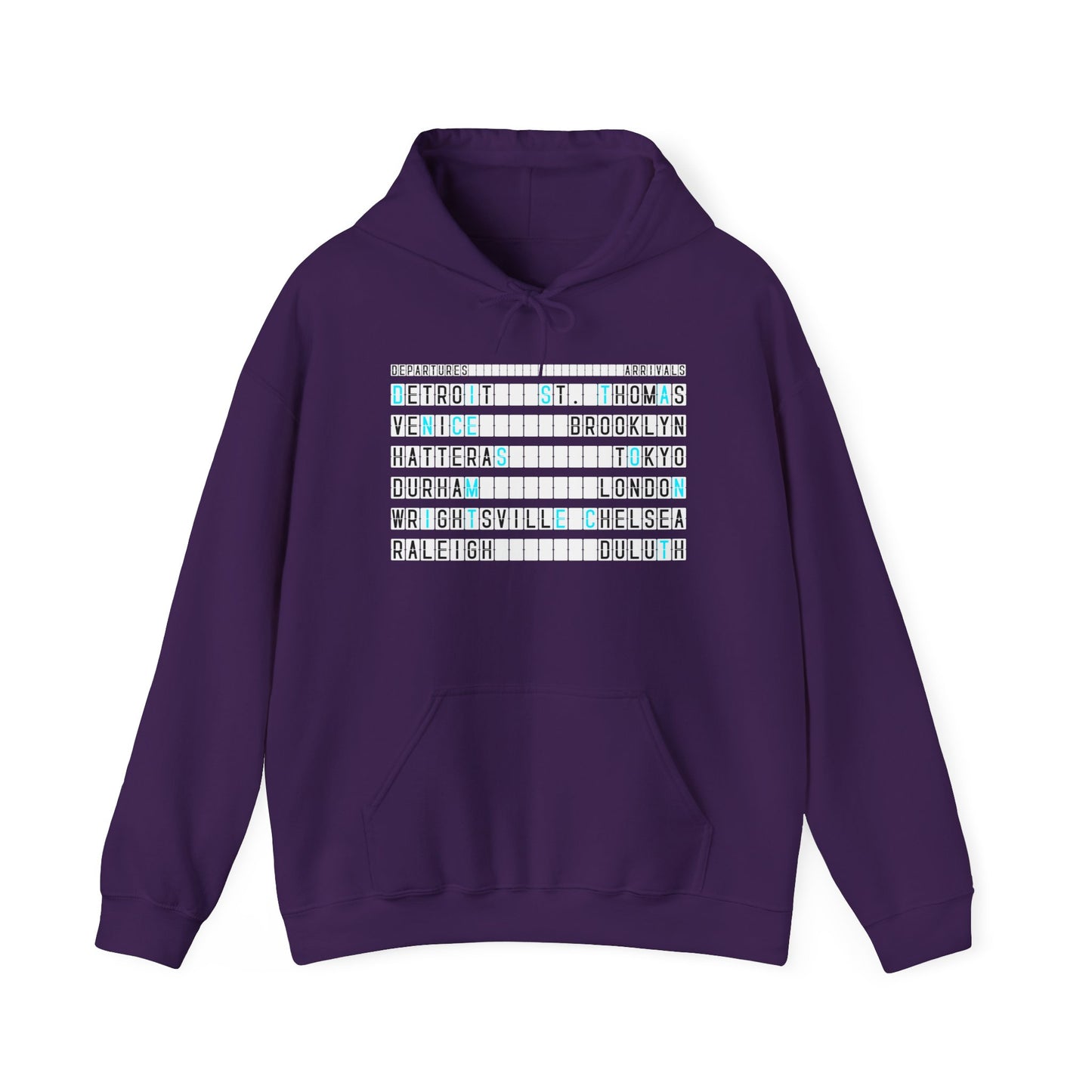 SOMNITECT Distance - Departures and Arrivals Unisex Hoodie