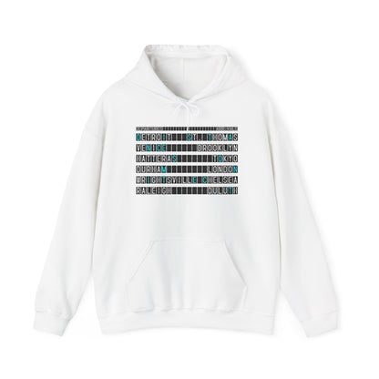 SOMNITECT Distance - Departures and Arrivals Unisex Hoodie