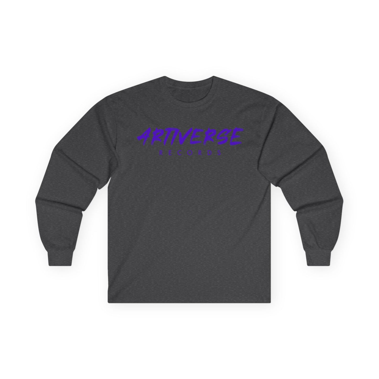 Artiverse Records Unisex Long Sleeve T-Shirt (Purple Logo)