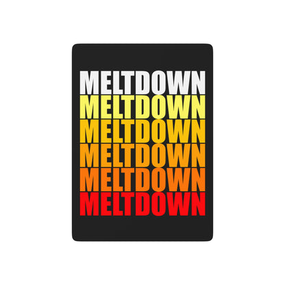 Meltdown Poker Playing Cards