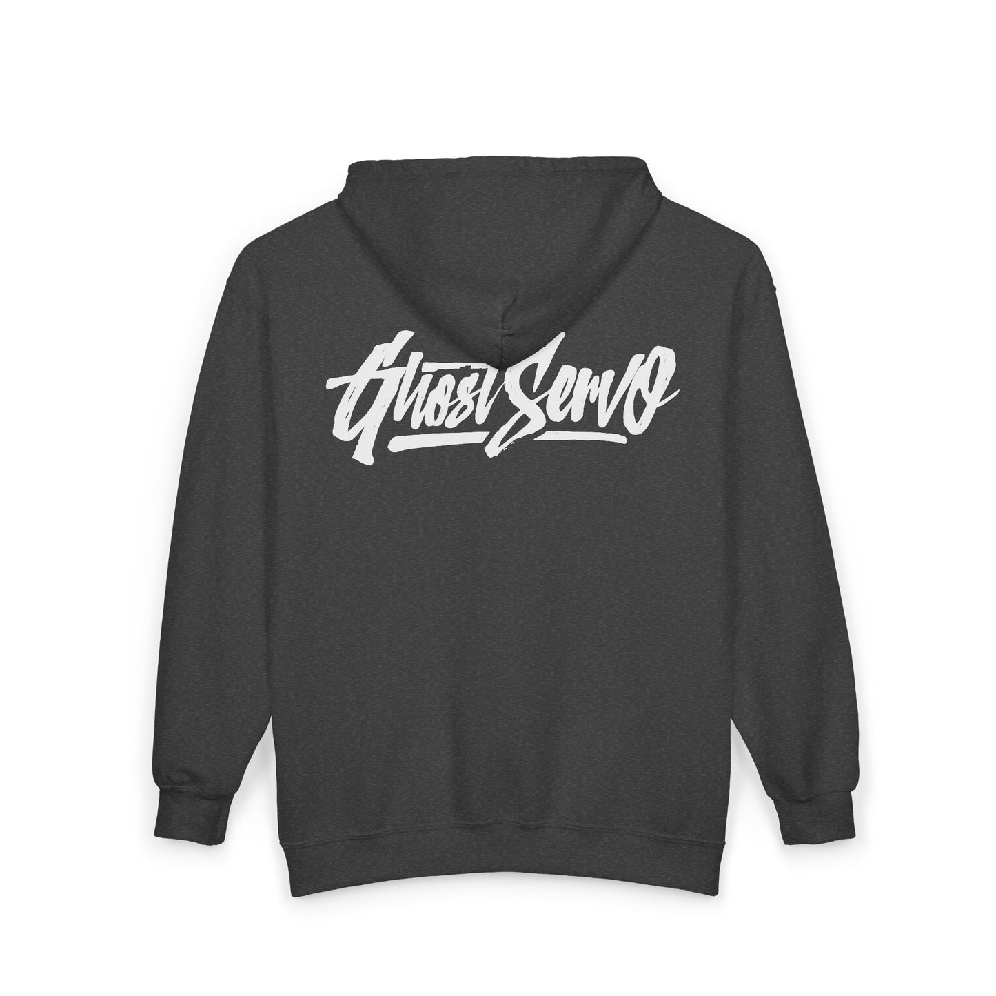 Ghost Servo V2 Zip Up Double-Sided Hoodie