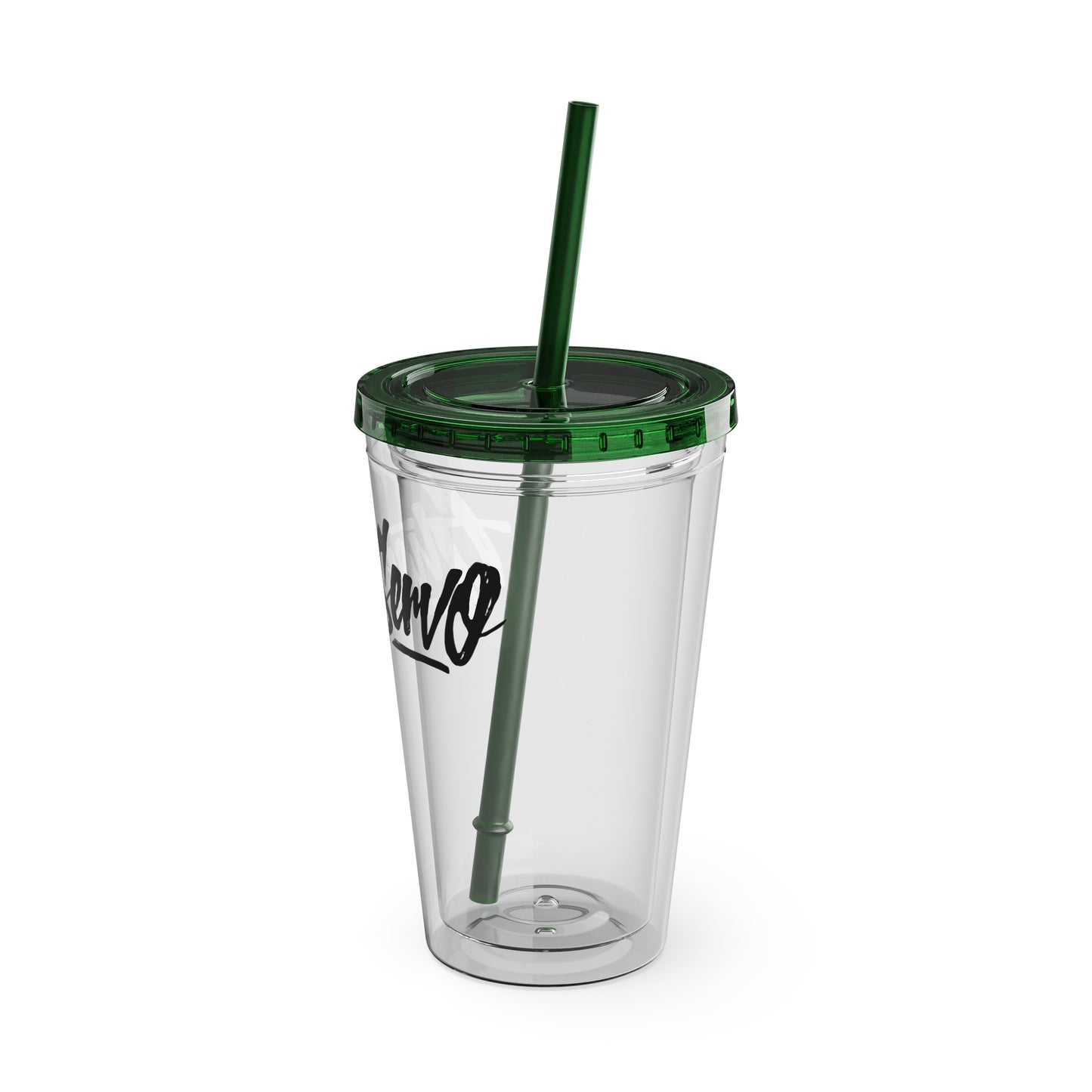 Ghost Servo Tumbler with Straw, 16oz