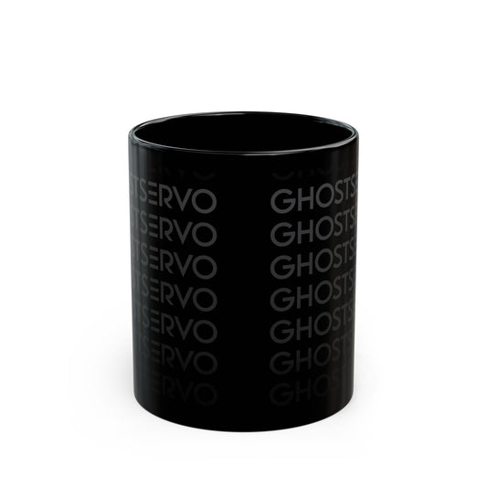 Ghost Servo Black Ombre Mug