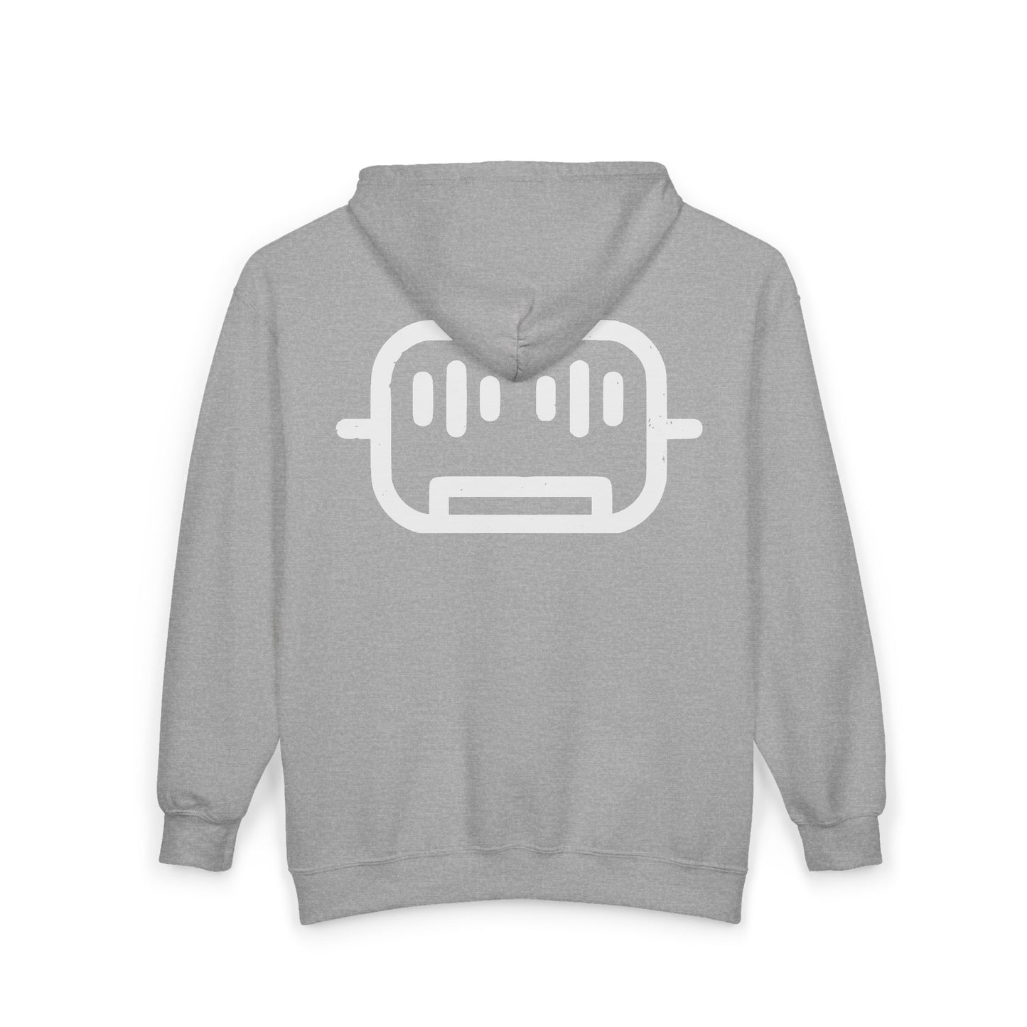 BrooksOfYork Robot Zip Up Double-Sided Hoodie