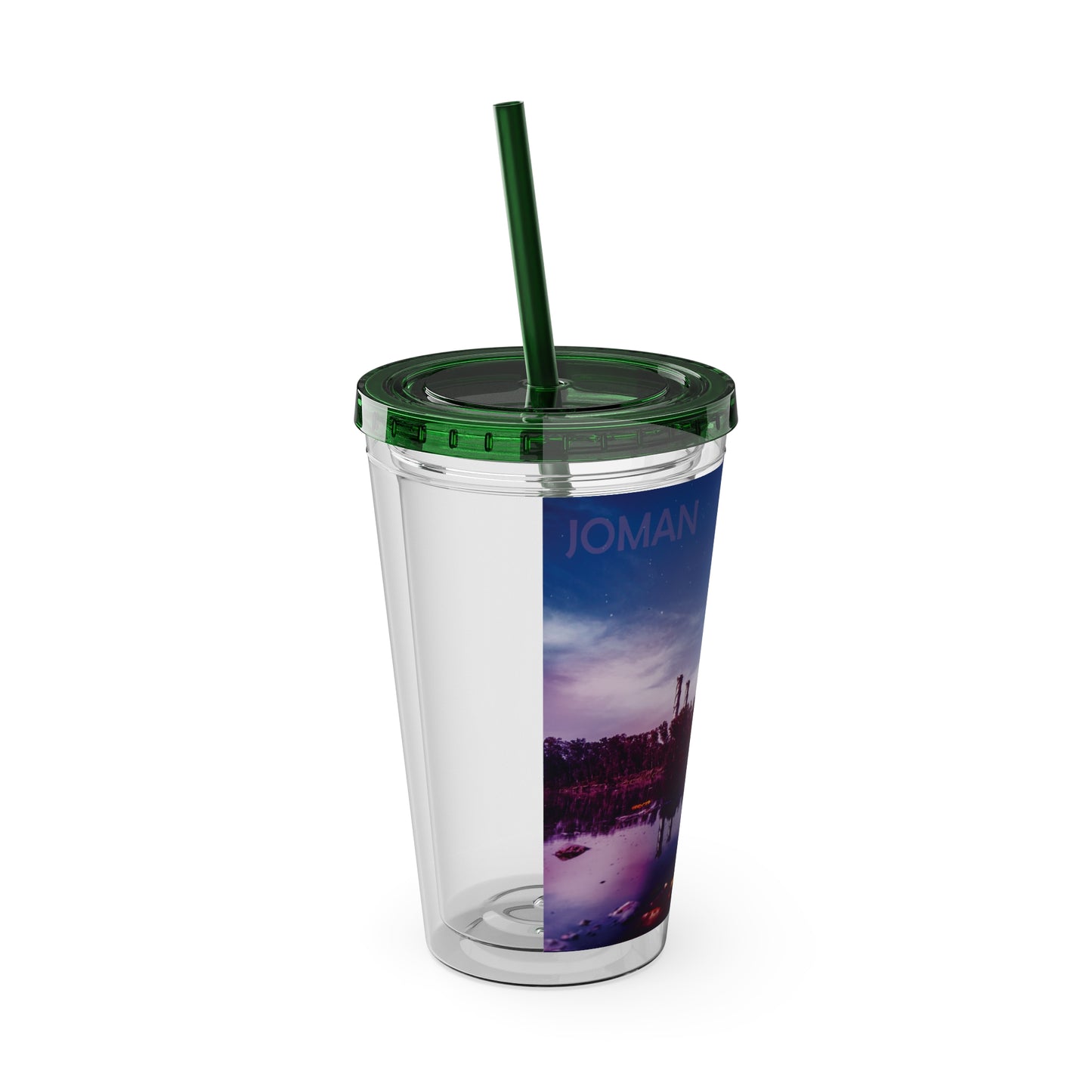 Joman Another Planet Tumbler with Straw, 16oz