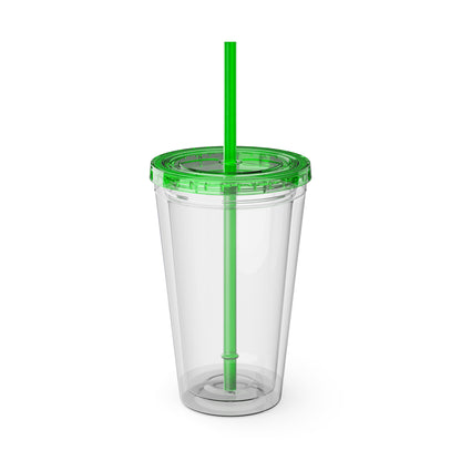 Joman Another Planet Tumbler with Straw, 16oz