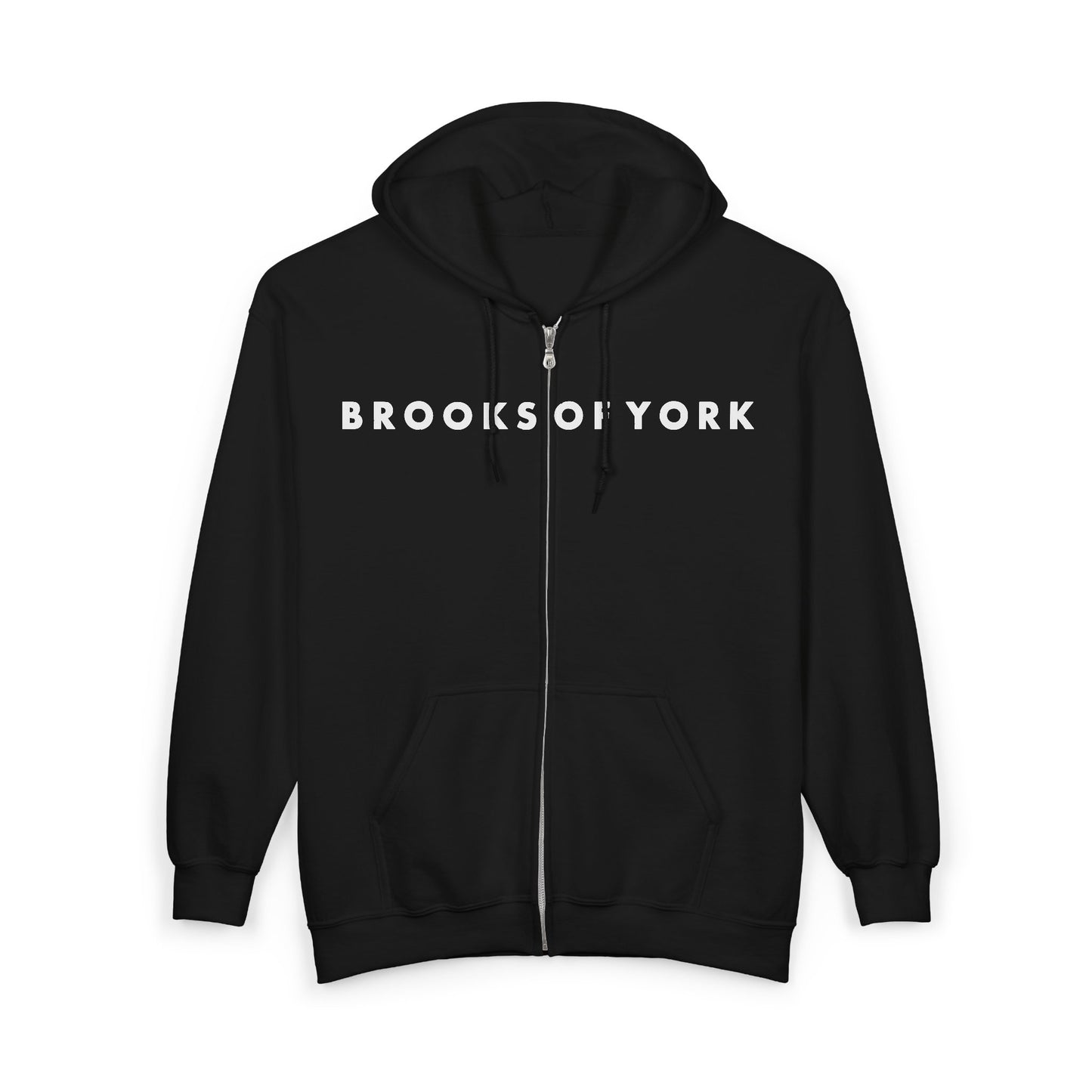 BrooksOfYork Zip Up Big to the Sky Double-Sided Hoodie