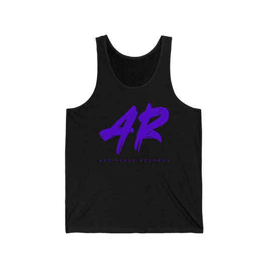 Artiverse Records AR Logo Unisex Tank Top (Purple Logo)