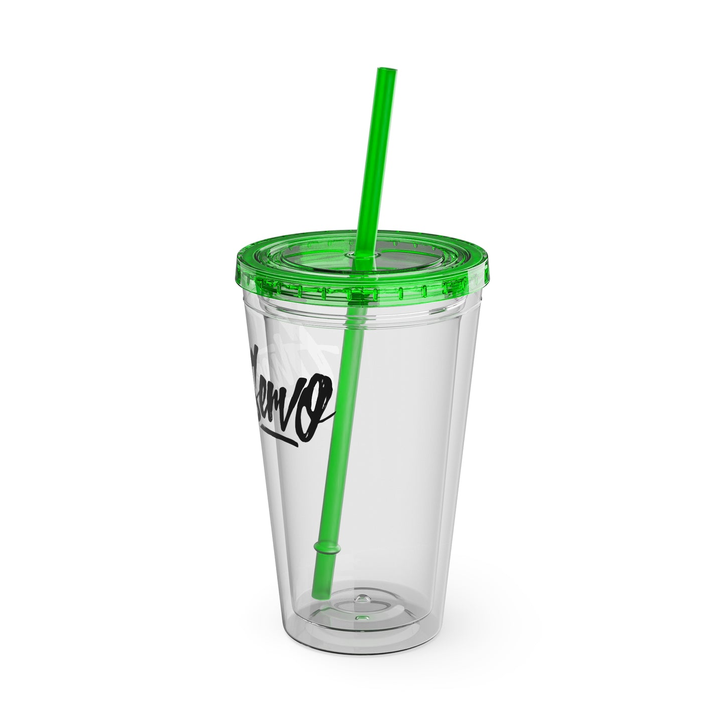 Ghost Servo Tumbler with Straw, 16oz